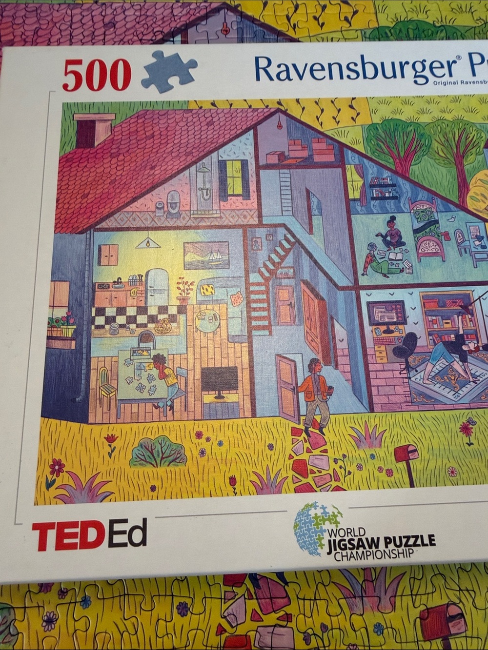 Puzzle by Ravensburger. 500ct. Finding Concentration